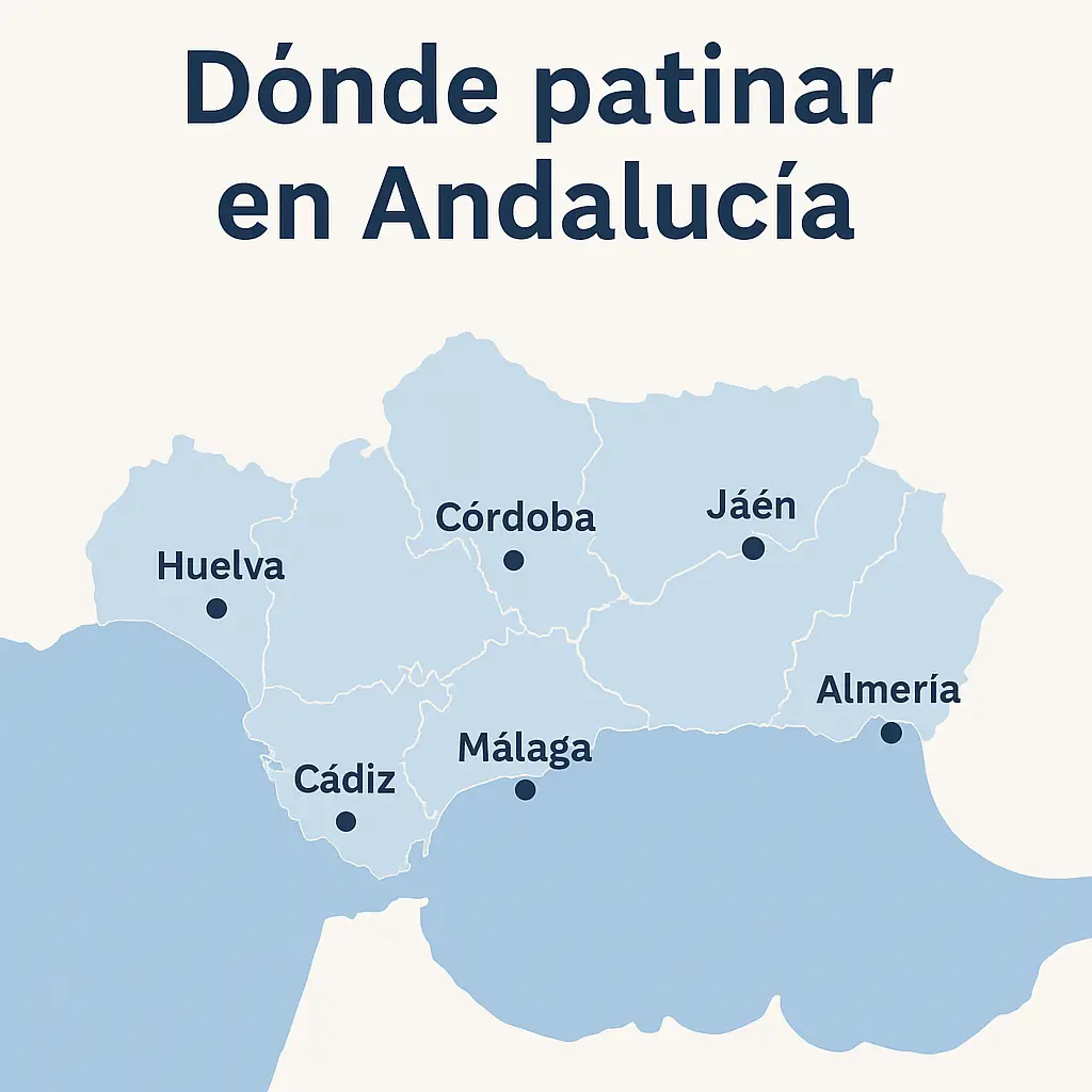 donde patinar en andalucia