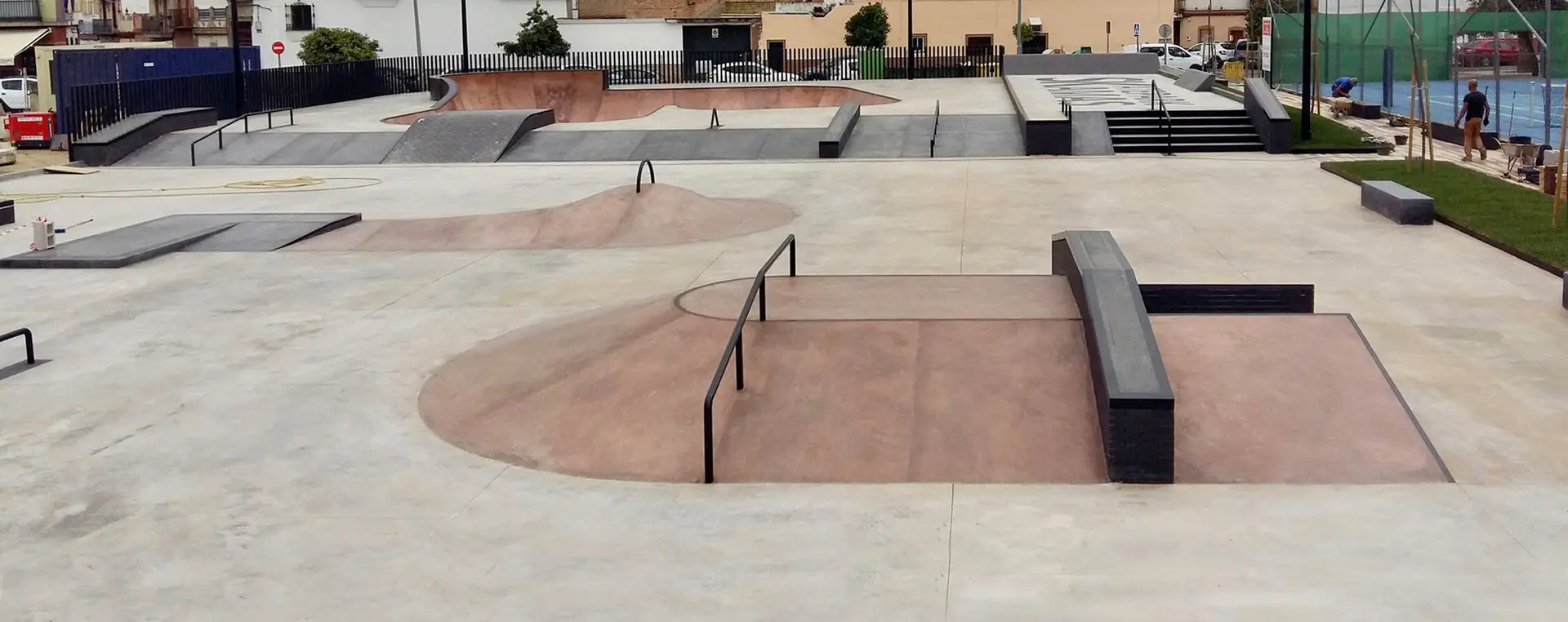 Skatepark de Camas en Sevilla