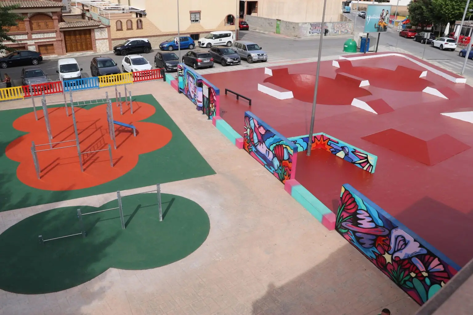 Skatepark bowl de maracena en granada