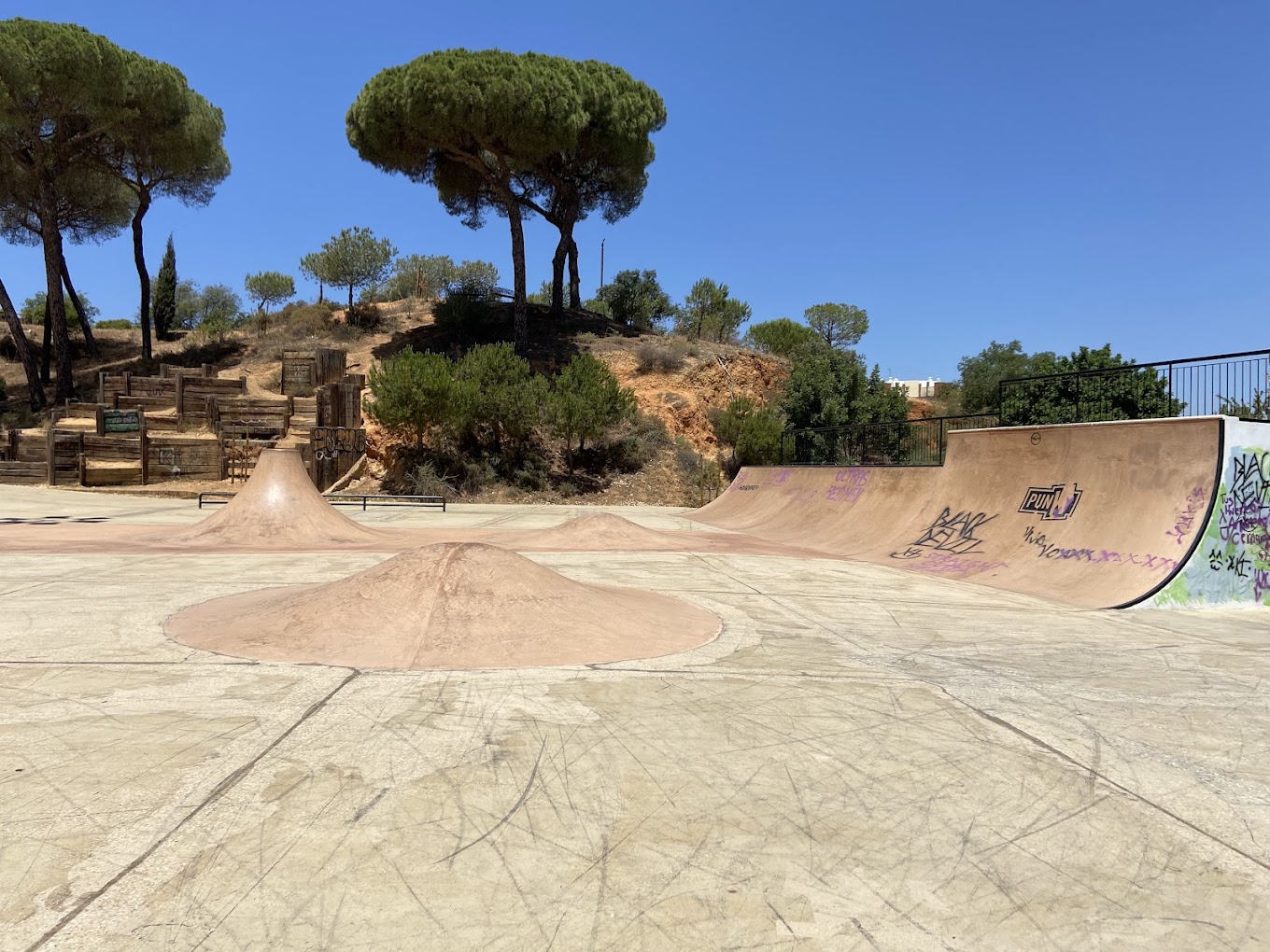 Skatepark del Parque Moret en Huelva