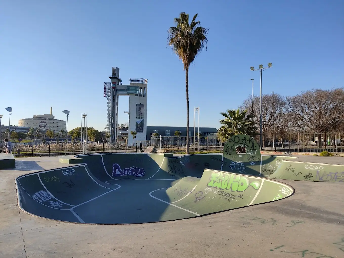 Skatepark Plaza de Armas en Sevilla