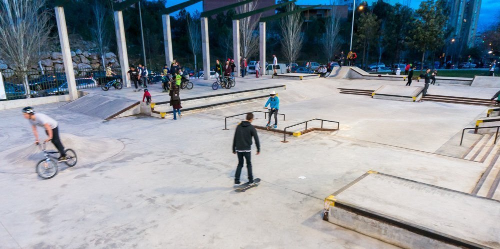 Skatepark Rubén Alcántara – Málaga Skatepark Rubén Alcántara en Málaga
